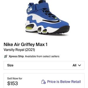 Nike air Griffey max